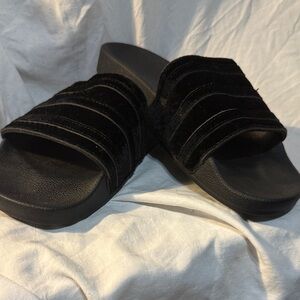 adidas Black Slide Sandals